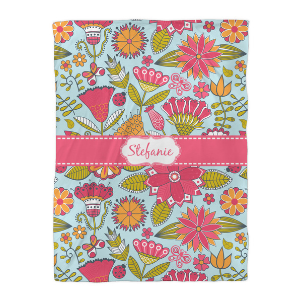 Wild Flowers Duvet Cover - Twin XL - Front