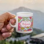 Wild Flowers Single Shot Espresso Cup - Single (Personalized)