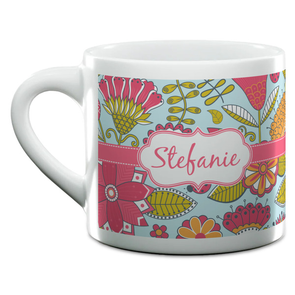 Wild Flowers Espresso Cup - 6oz (Double Shot) (MAIN)