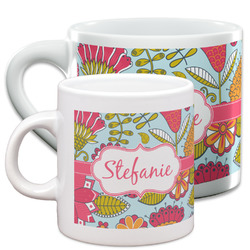 Wild Flowers Espresso Cup (Personalized)