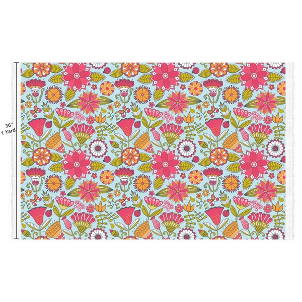 Wild Flowers Fabric Full Yard