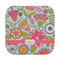 Wild Flowers Face Cloth-Rounded Corners