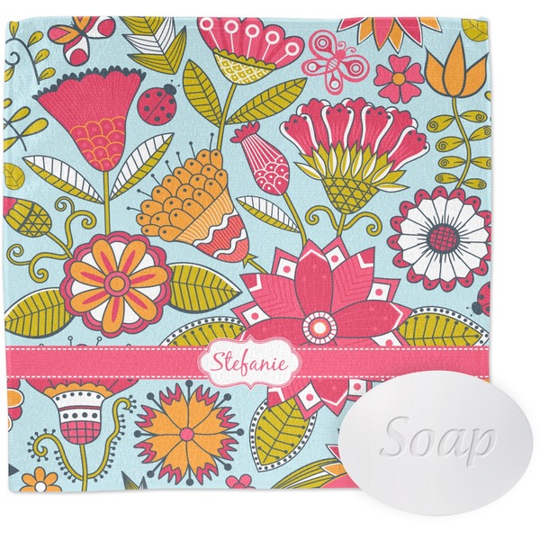 Wild Flowers Wash Cloth with soap