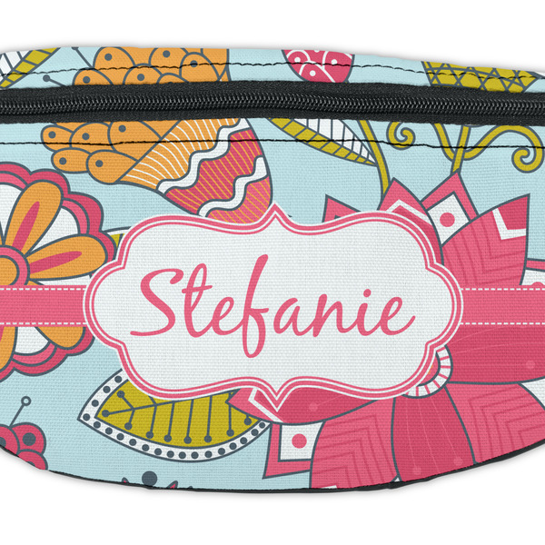 Wild Flowers Fanny Pack - Closeup