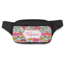 Wild Flowers Fanny Pack - Modern Style (Personalized)