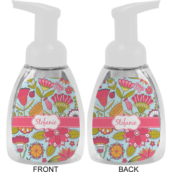 Wild Flowers Foam Soap Bottle Approval - White