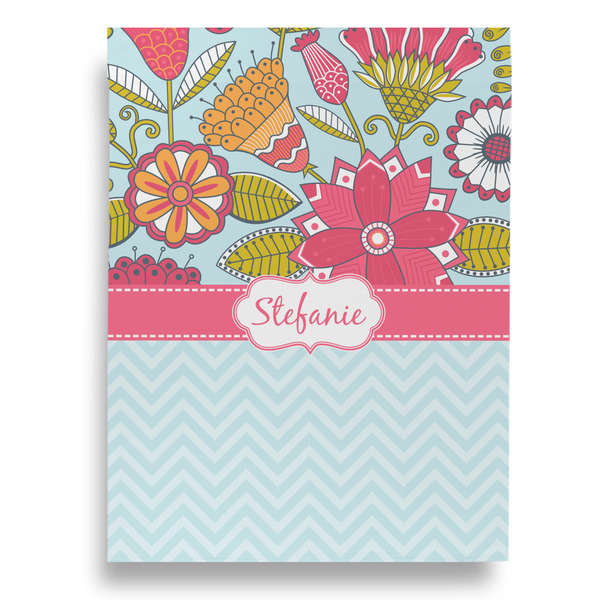 Wild Flowers Garden Flags - Large - Double Sided - BACK