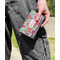 Wild Flowers Genuine Leather Womens Wallet - In Context