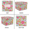 Wild Flowers Gift Boxes with Lid - Canvas Wrapped - Medium - Approval