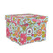Wild Flowers Gift Box with Lid - Canvas Wrapped - Medium (Personalized)