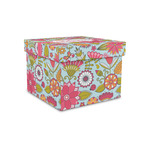 Wild Flowers Gift Box with Lid - Canvas Wrapped - Small (Personalized)