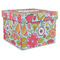 Wild Flowers Gift Boxes with Lid - Canvas Wrapped - XX-Large - Front/Main