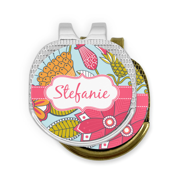 Wild Flowers Golf Ball Marker Hat Clip - PARENT/MAIN