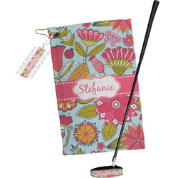Wild Flowers Golf Towel Gift Set (Personalized)