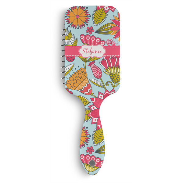 Custom Wild Flowers Hair Brushes (Personalized)