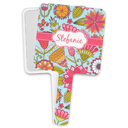 Wild Flowers Hand Mirror (Personalized)