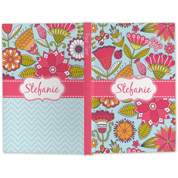 Wild Flowers Hard Cover Journal - Apvl