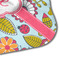 Wild Flowers Hooded Baby Towel- Detail Corner