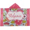 Wild Flowers Kids Hooded Towel (Personalized)