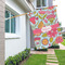 Wild Flowers House Flags - Double Sided - LIFESTYLE