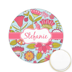 Wild Flowers Printed Cookie Topper - 2.15" (Personalized)