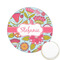 Wild Flowers Printed Cookie Topper - 2.15" (Personalized)