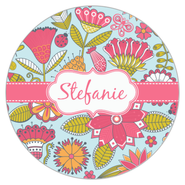 Wild Flowers Icing Circle - XSmall - Single