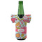 Wild Flowers Jersey Bottle Cooler - FRONT (on bottle)