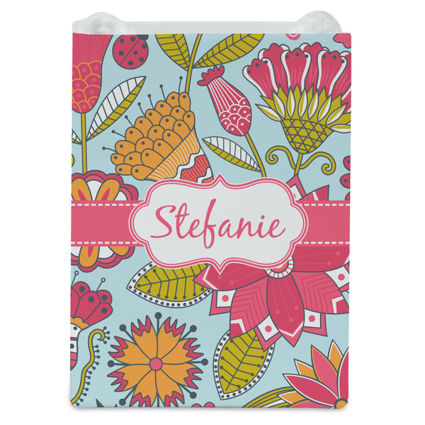 Wild Flowers Jewelry Gift Bag - Matte - Front