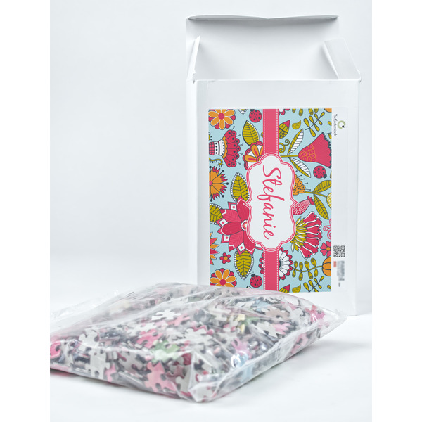 Wild Flowers Jigsaw Puzzle 1014 Piece - Box