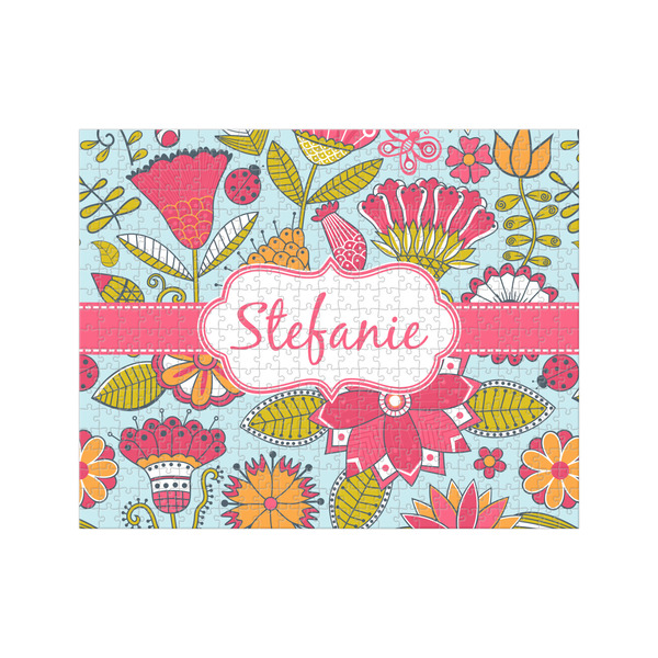 Custom Wild Flowers 500 pc Jigsaw Puzzle (Personalized)