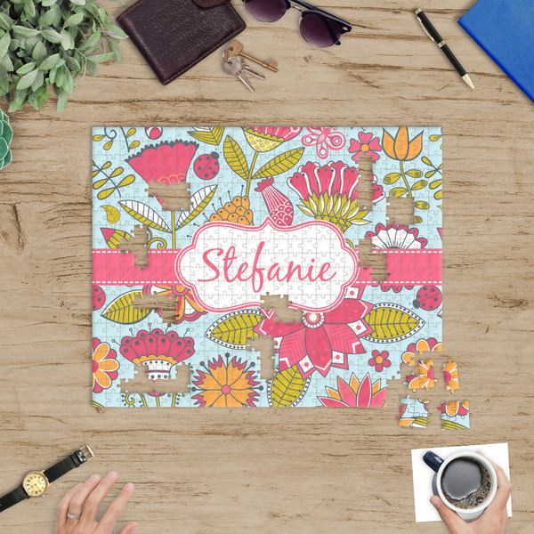 Wild Flowers Jigsaw Puzzle 500 Piece - In Context