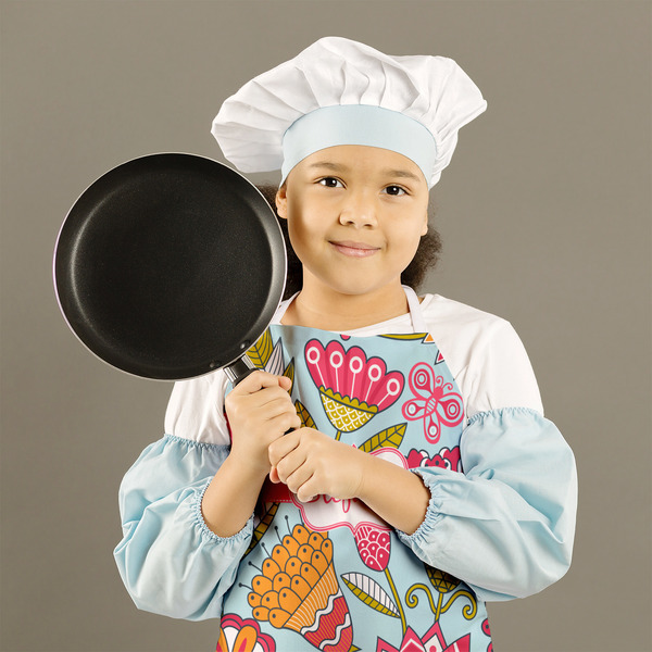 Wild Flowers Kid's Aprons - Medium - Lifestyle