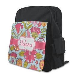 Wild Flowers Preschool Backpack (Personalized)