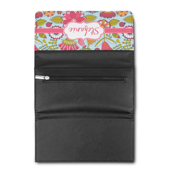 Wild Flowers Ladies Wallet  (Personalized Opt)