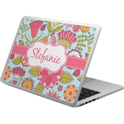 Wild Flowers Laptop Skin - Custom Sized (Personalized)