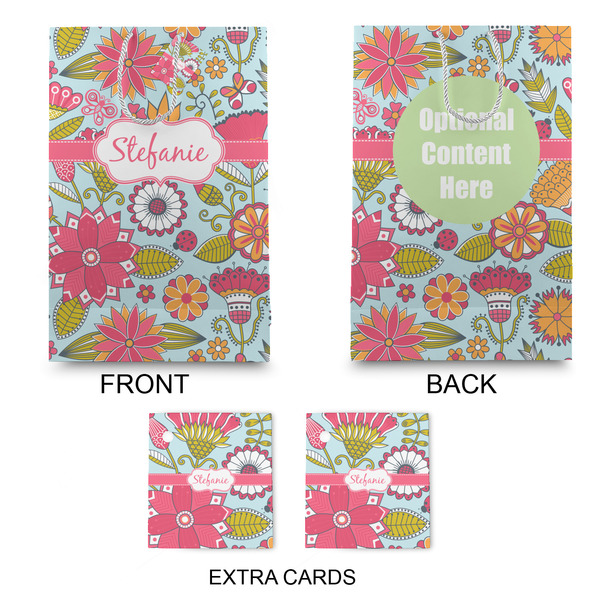 Wild Flowers Large Gift Bag - Approval