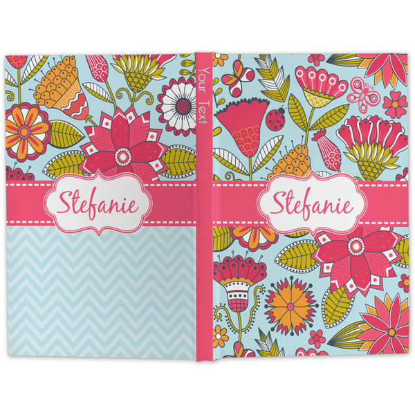 Wild Flowers Large Hard Cover Journal - Apvl