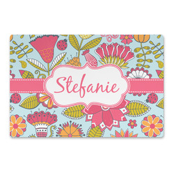 Wild Flowers Large Rectangle Car Magnet (Personalized)