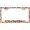 Wild Flowers License Plate Frame - Style C