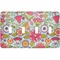Wild Flowers Light Switch Cover (4 Toggle Plate)