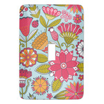 Wild Flowers Light Switch Cover (Single Toggle)