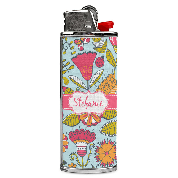 Custom Wild Flowers Case for BIC Lighters (Personalized)