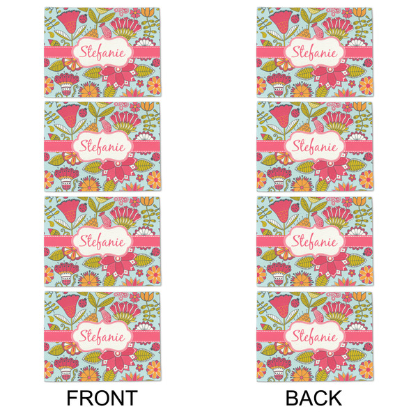 Wild Flowers Linen Placemat - APPROVAL Set of 4 (double sided)