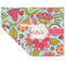 Wild Flowers Double-Sided Linen Placemat - Single w/ Name or Text