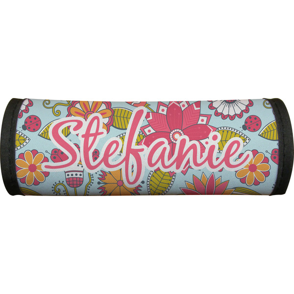 Wild Flowers Luggage Handle Wrap