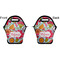 Wild Flowers Lunch Bag - Front and Back