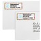 Wild Flowers Mailing Labels - Double Stack Close Up
