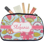 Wild Flowers Makeup / Cosmetic Bag - Medium (Personalized)