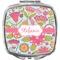 Wild Flowers Compact Makeup Mirror (Personalized)